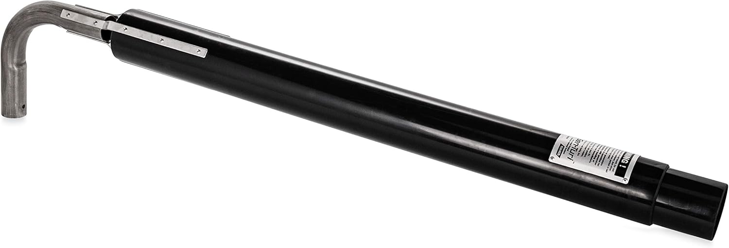 Black RV Generator Exhaust Venting System G19827