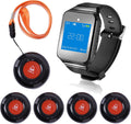Wireless Wrist Pager Nurse Calling Alert System 1 Receiver 5 PCS Call Buttons K767