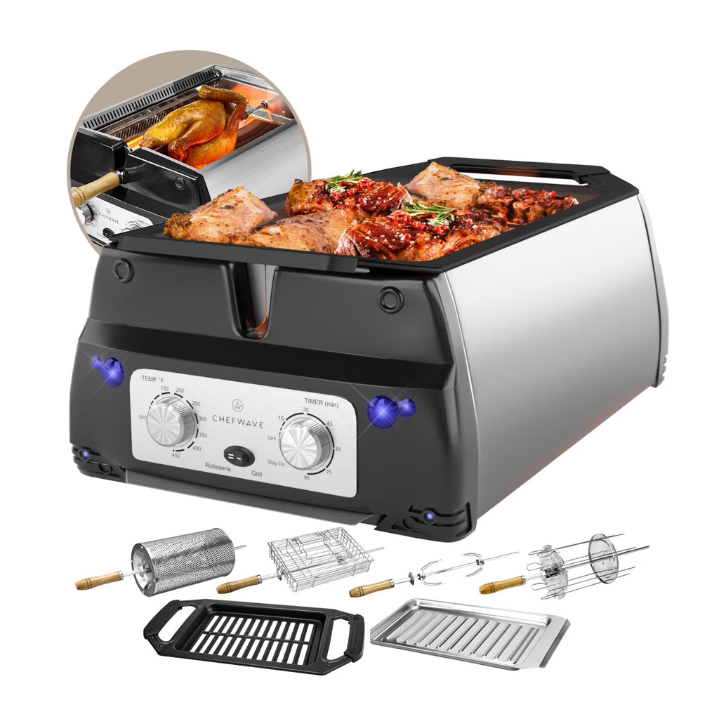 Indoor Tabletop Smokeless Infrared Grill P1328