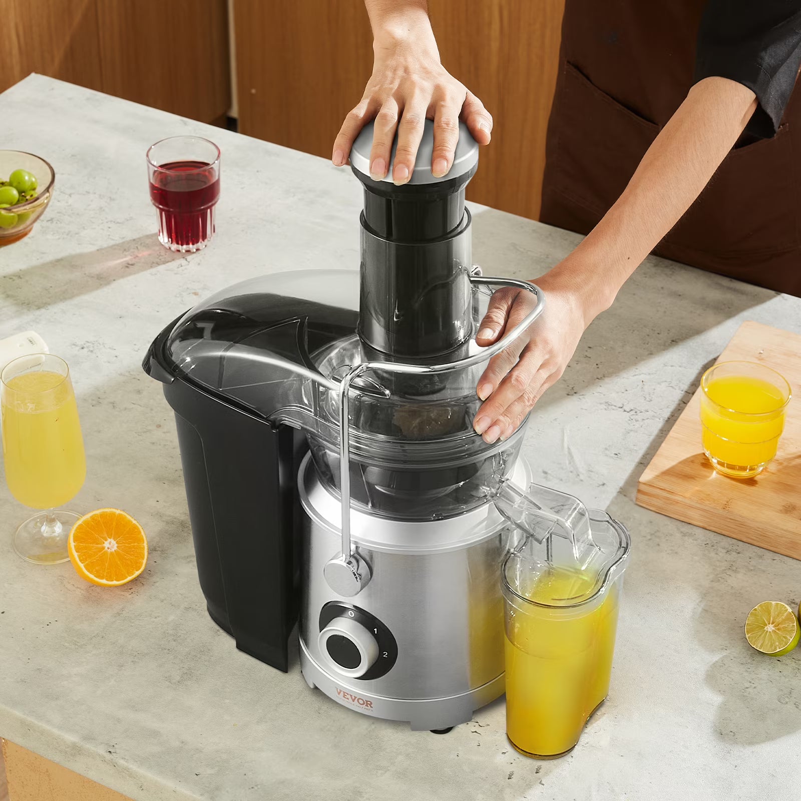 1000W 2 Speed Centrifugal Juicer S764