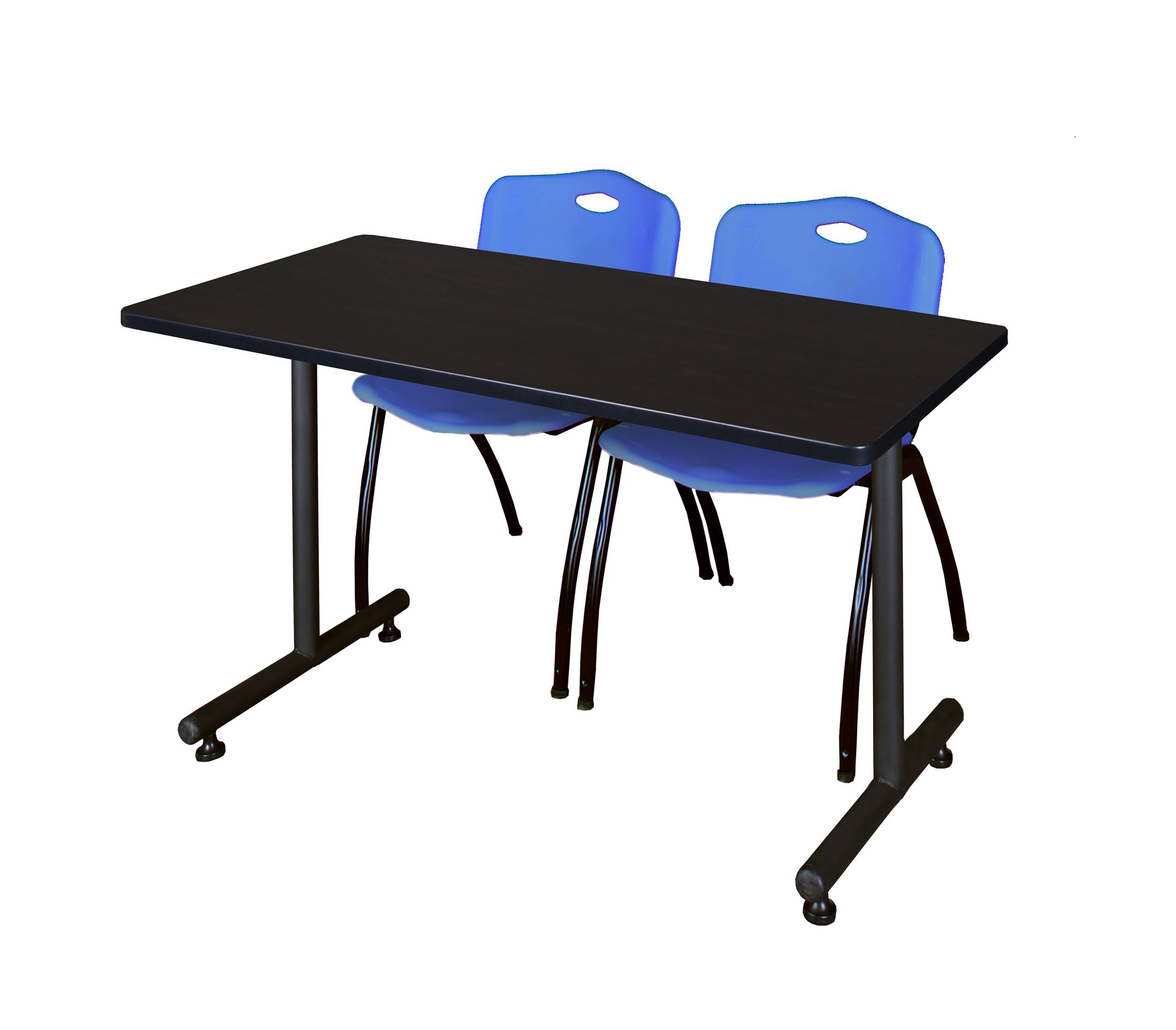 Kobe Training Table with 2 Stack Chairs B43802