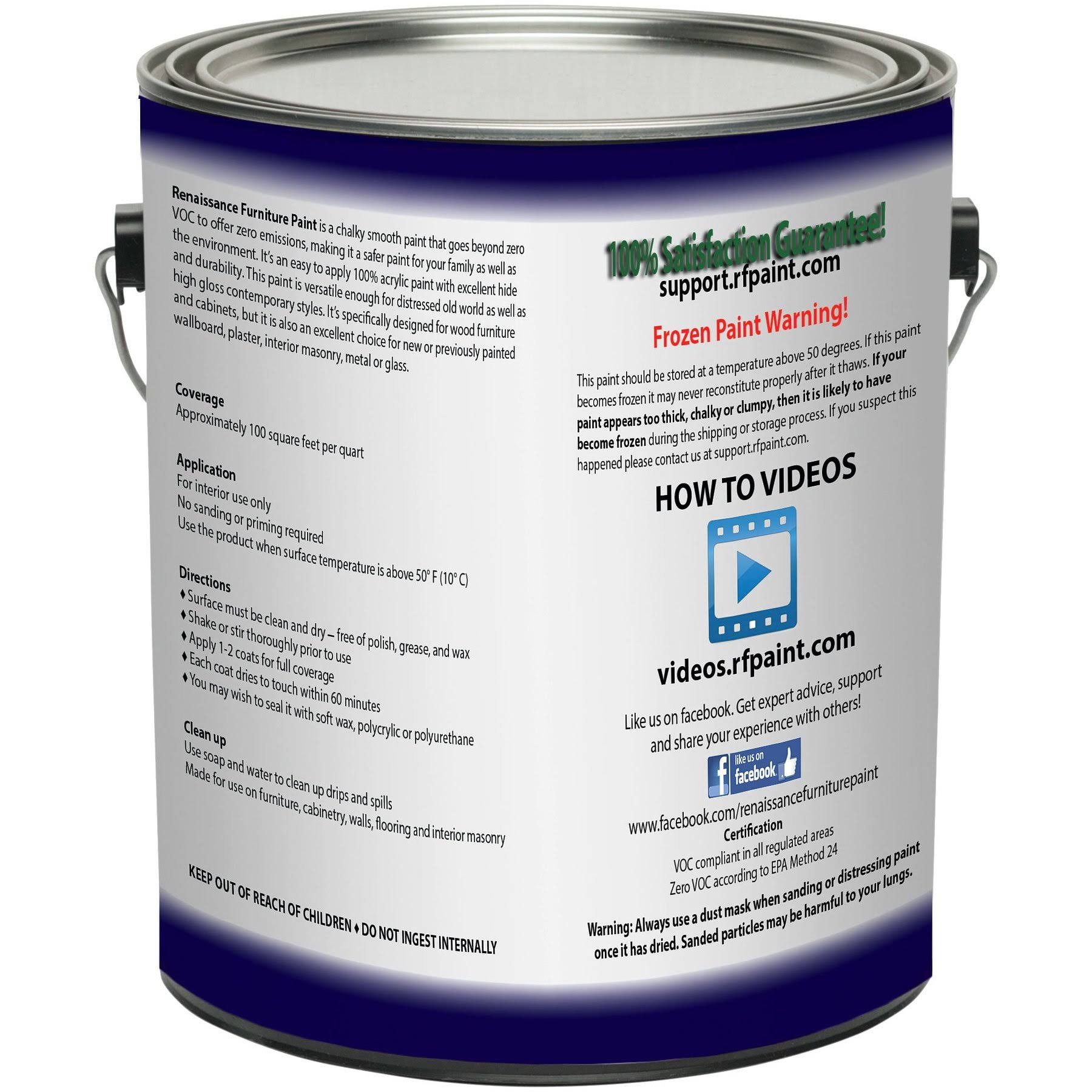 Chalk Furniture Paint - 128oz (Gallon) J18237