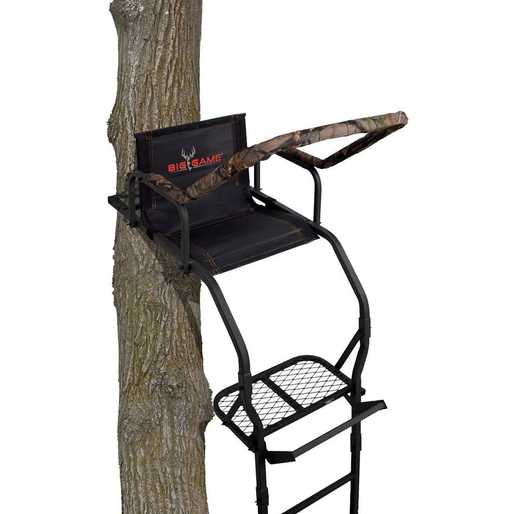 17' Lightweight Portable Hunting Tree Stand Ladder I28676