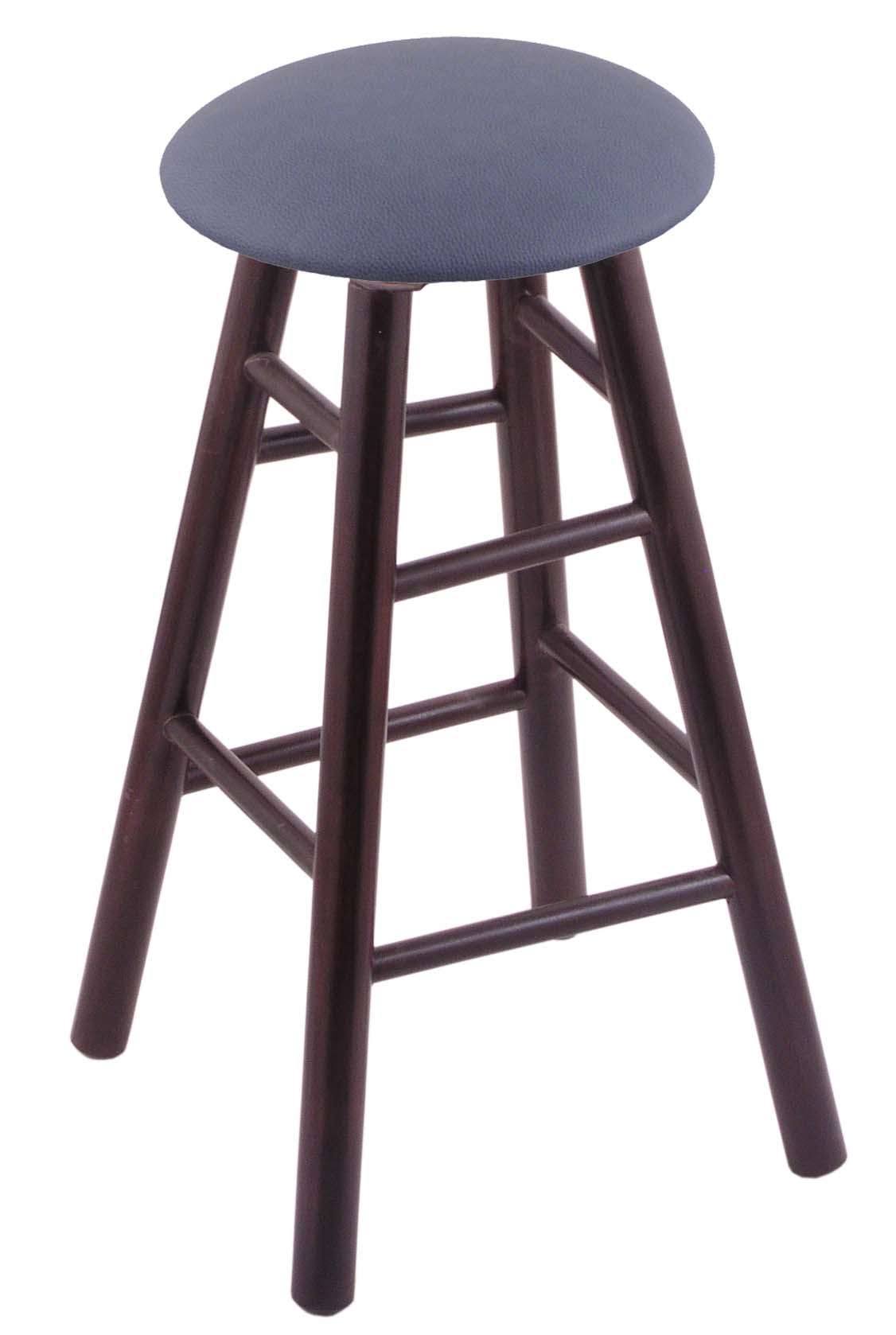 Maple Bar Stool in Dark Cherry Finish with Rein Bay Seat B341
