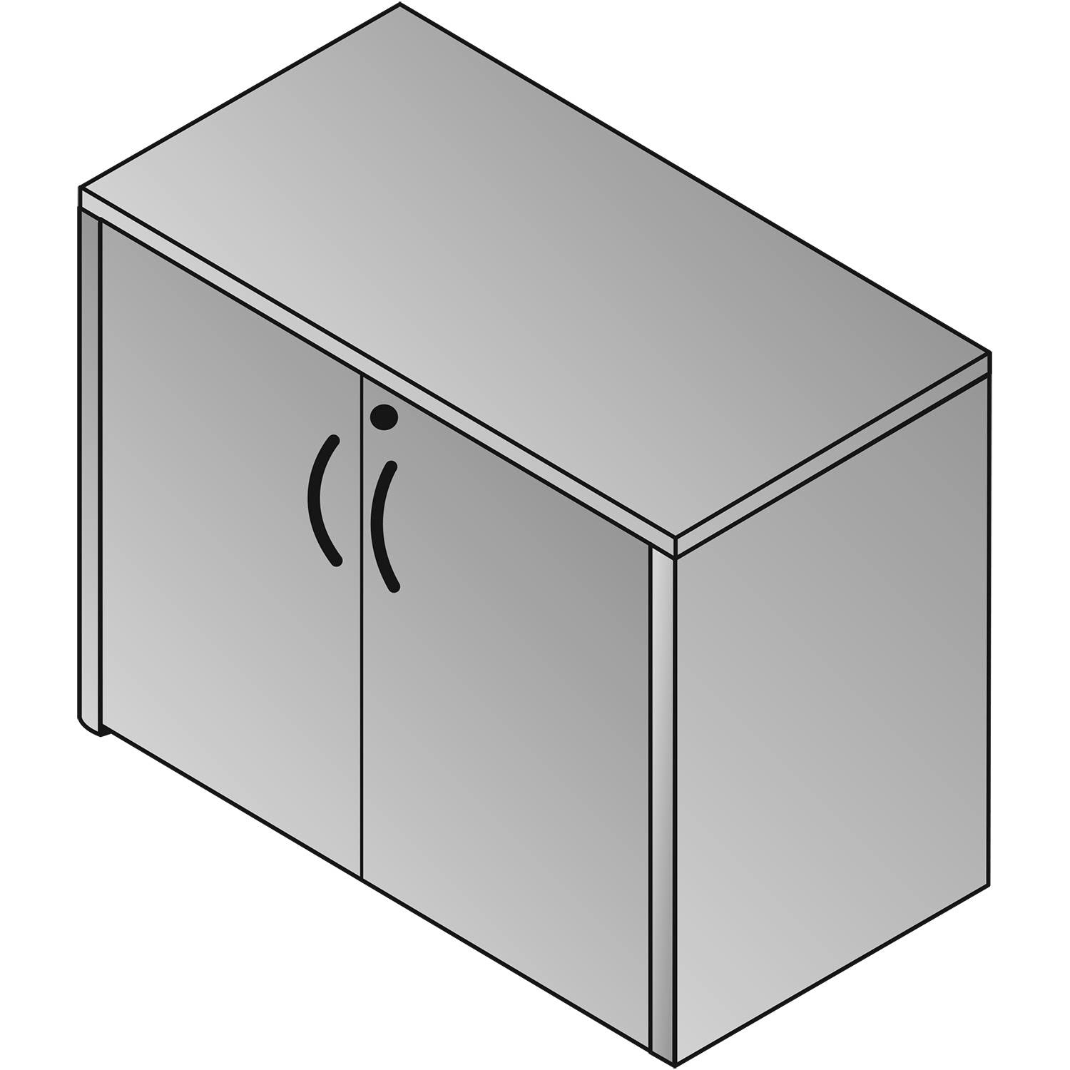 2-Door Storage Cabinet B9314