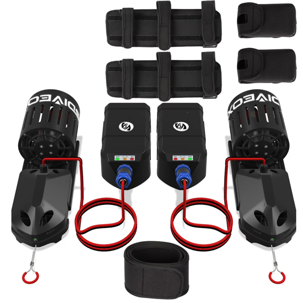 Underwater Scooter, 2pcs Electric Sea Scooters, Waterproof, 20M O492629