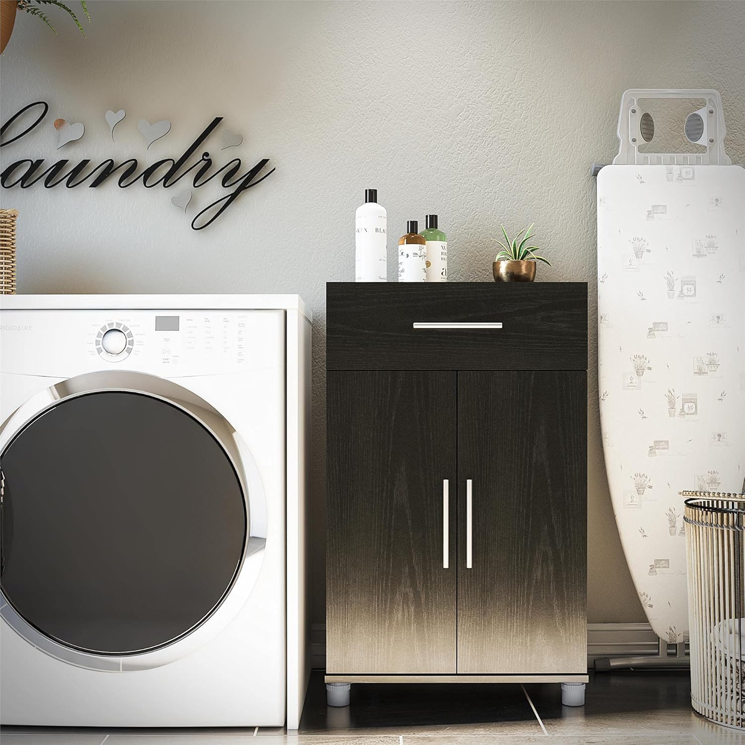 Graphite Gray Utility Storage Cabinet U259958
