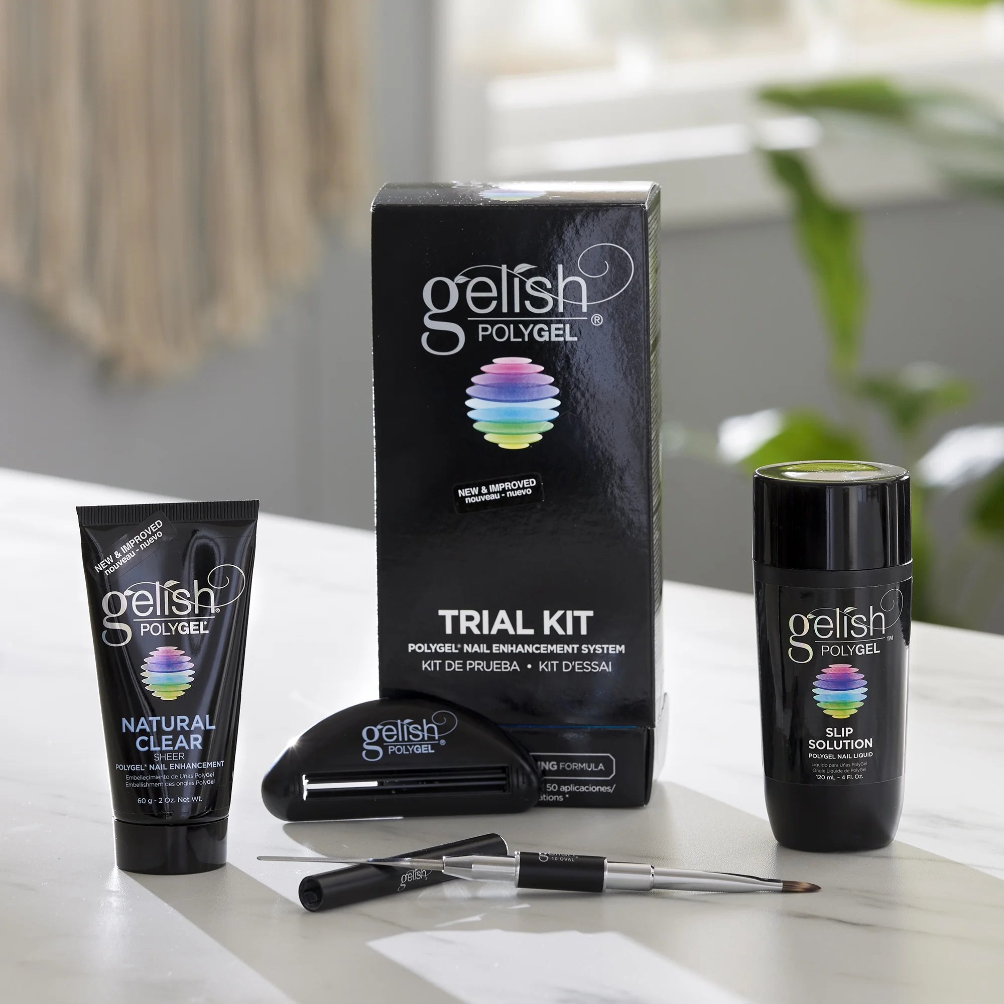 PolyGel Trial Kit & Trio Gel Polish Essentials E2787