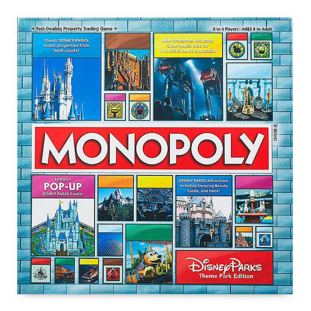Pop Up Castle Star Wars Monopoly Game T98089