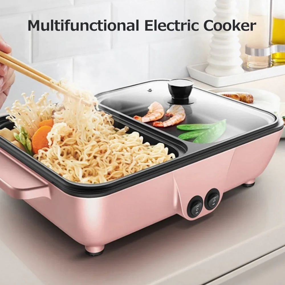 Electric Grill Pan 2L 1200W Barbecue Machine S806818
