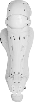 White Baseball Catcher Leg Guards K4118