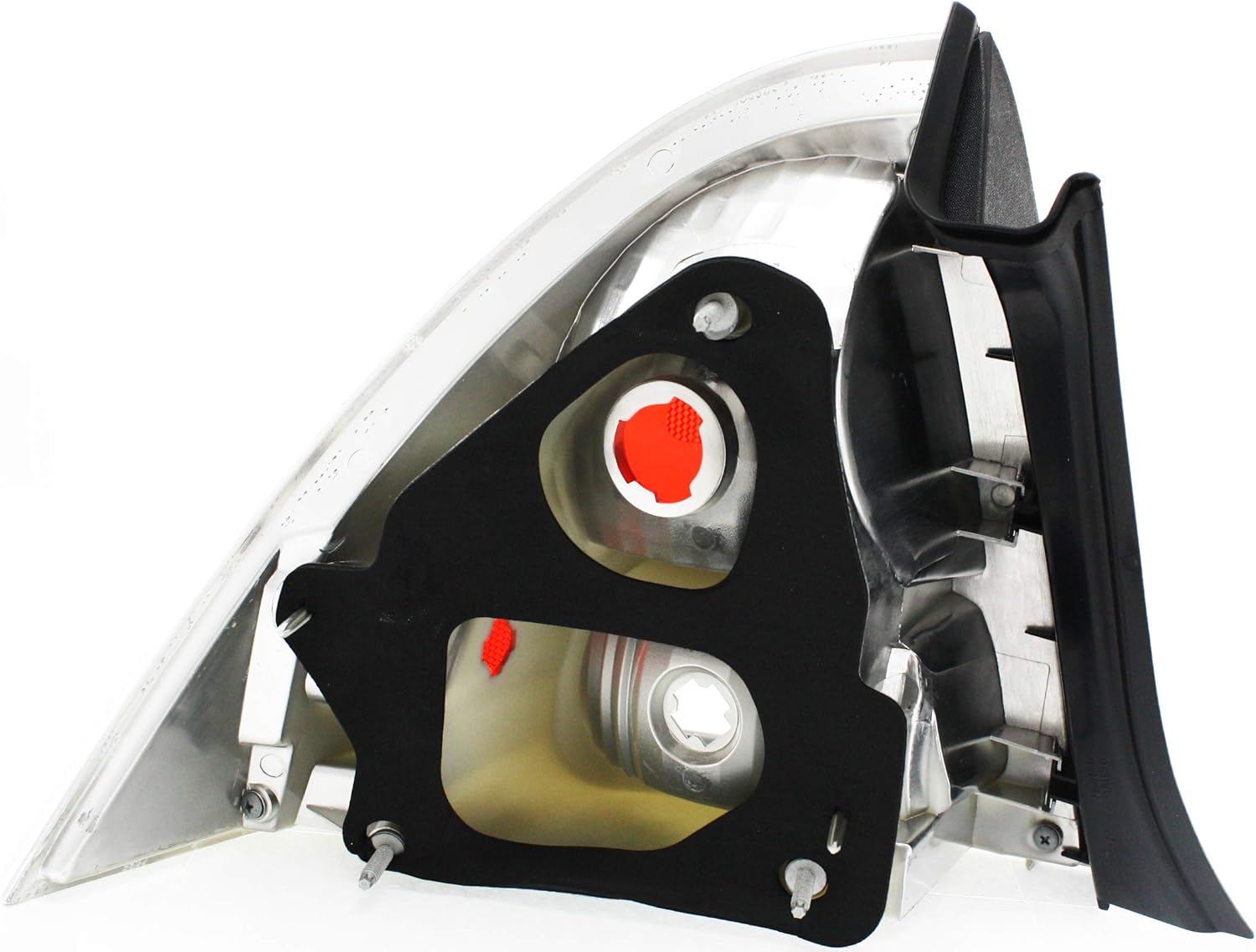 Clear & Red Halogen Tail Light Lens and Housing Set of 2 R827