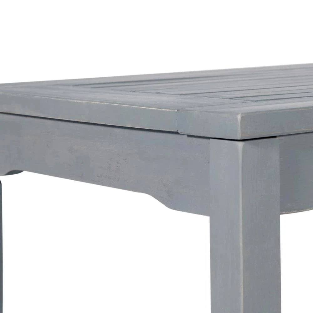 Grey Wash Acacia Wood Outdoor Coffee Table A1130
