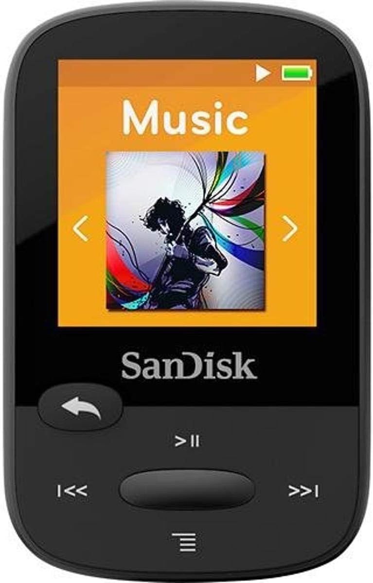 8gb Clip Sport Mp3 Players (Black) Pack of 2 D872