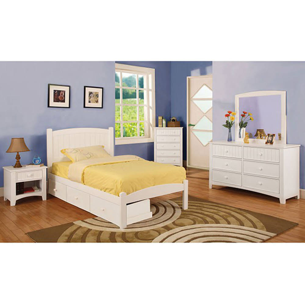 White Trundle L166