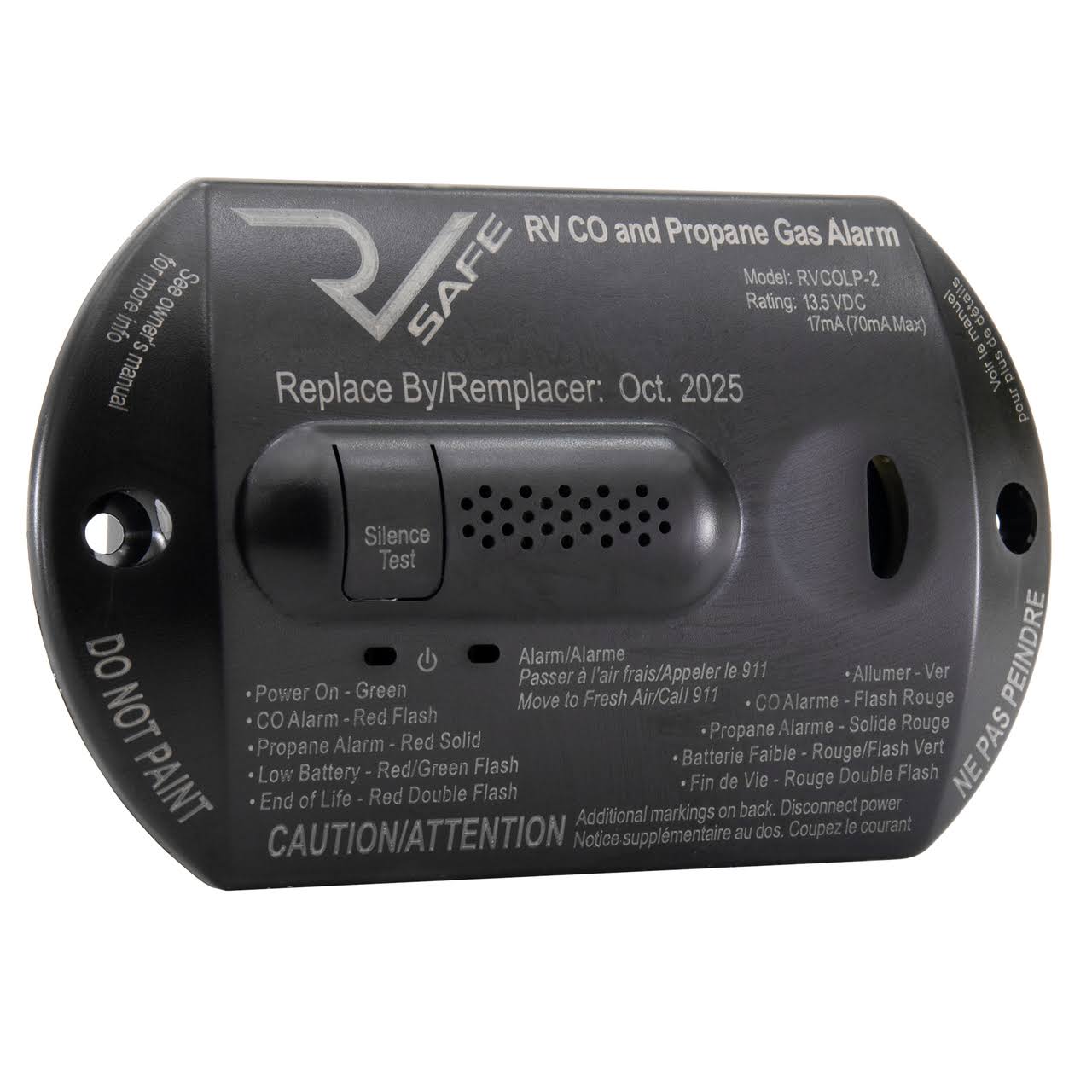 LP Propane Gas Detector with CO Carbon Monoxide Alarm H420367