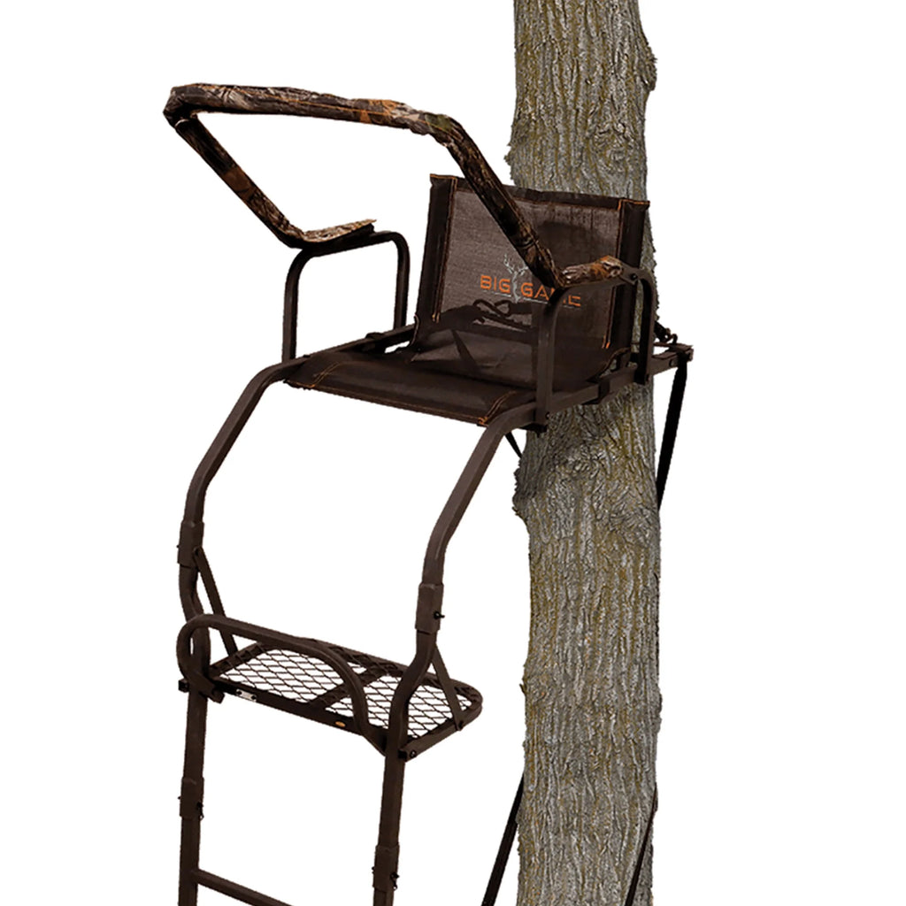 17' Lightweight Portable Hunting Tree Stand Ladder I28676
