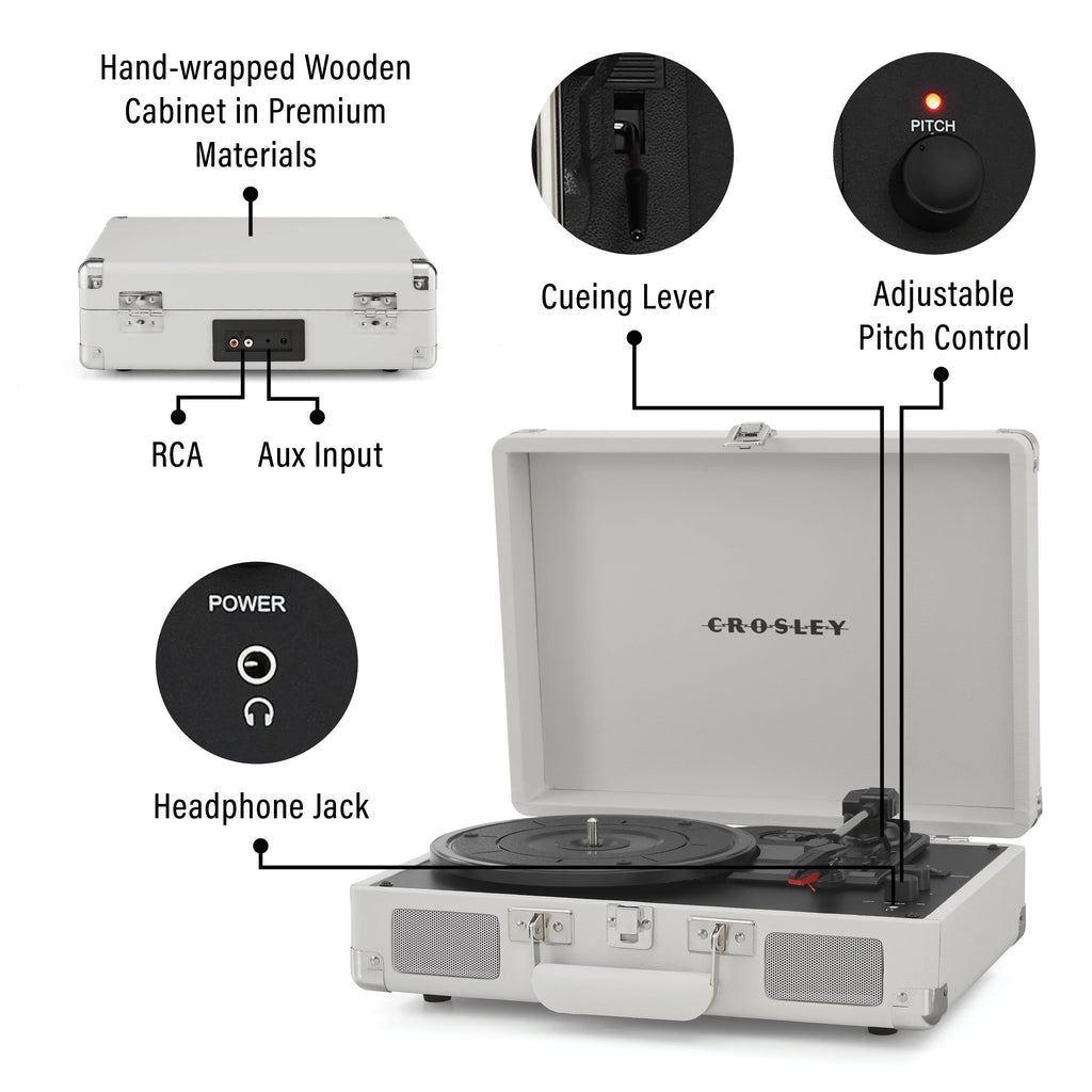 Vinyl Record Player with Bluetooth Speakers B72879