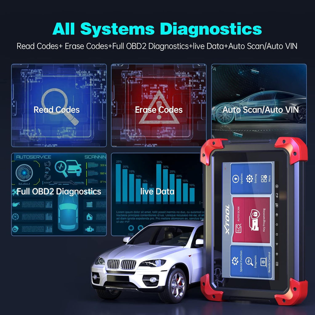 Automotive Key Programming Tool with 23+ Services X498