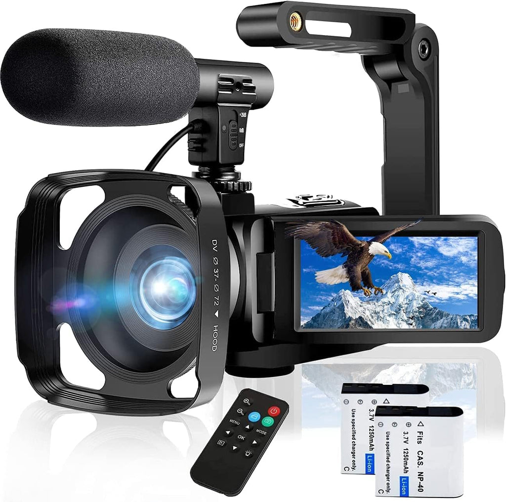 2.7K Full HD 30FPS Vlogging Camera with Microphone & Remote B157