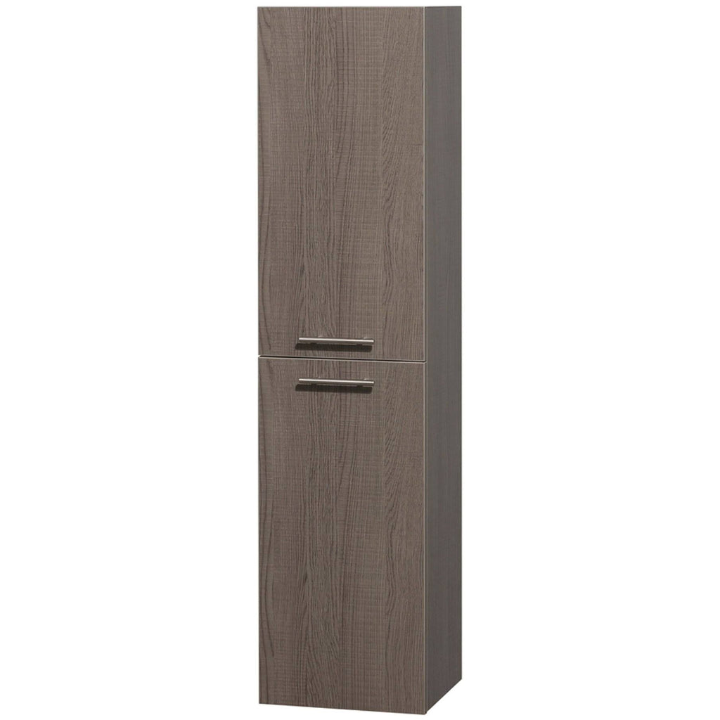 Grey Oak Wall Vanity Cabinet A86650