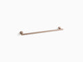 Vibrant Rose Gold Towel Bar U324185