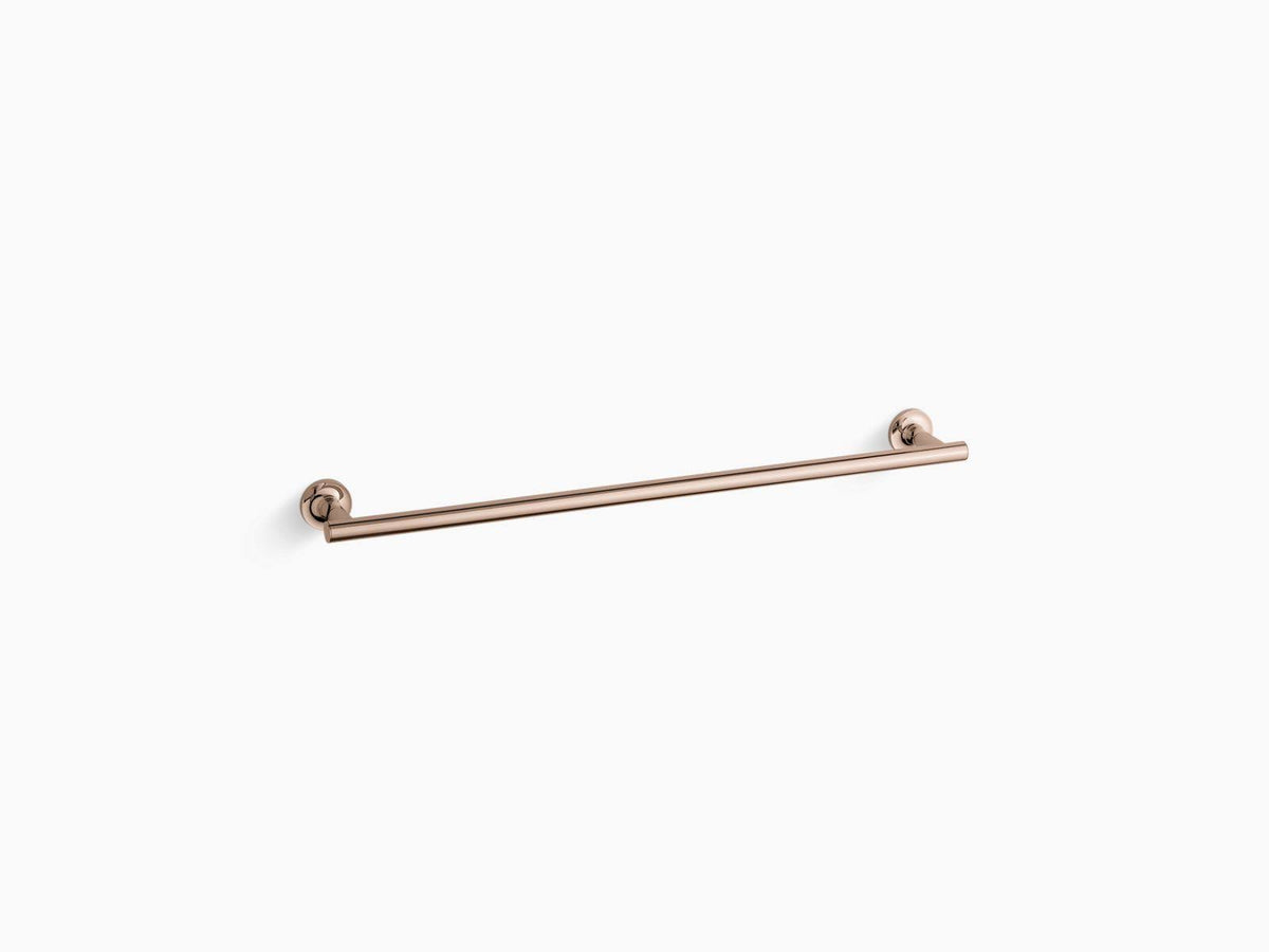 Vibrant Rose Gold Towel Bar U324185