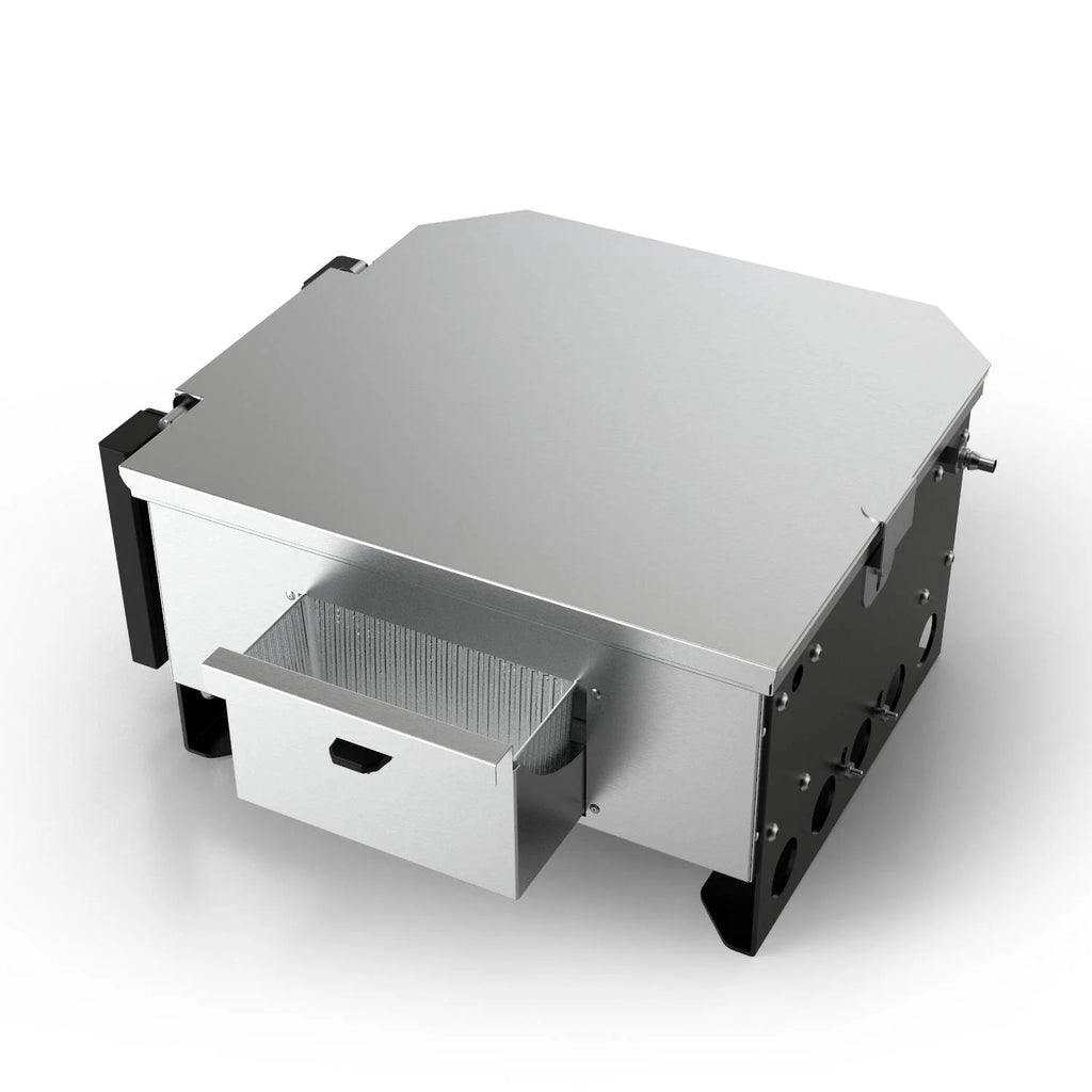 Single Burner Camping Stove With Grill Top S315742