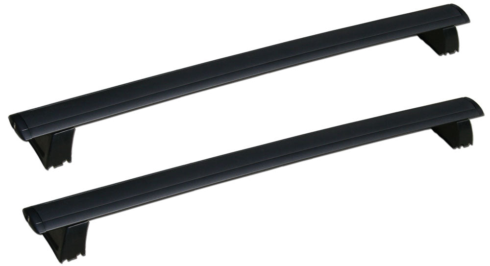 Crossbars & Ski Rack for Jeep Grand Cherokee with Grooved Metal Roof Side Rails C8337