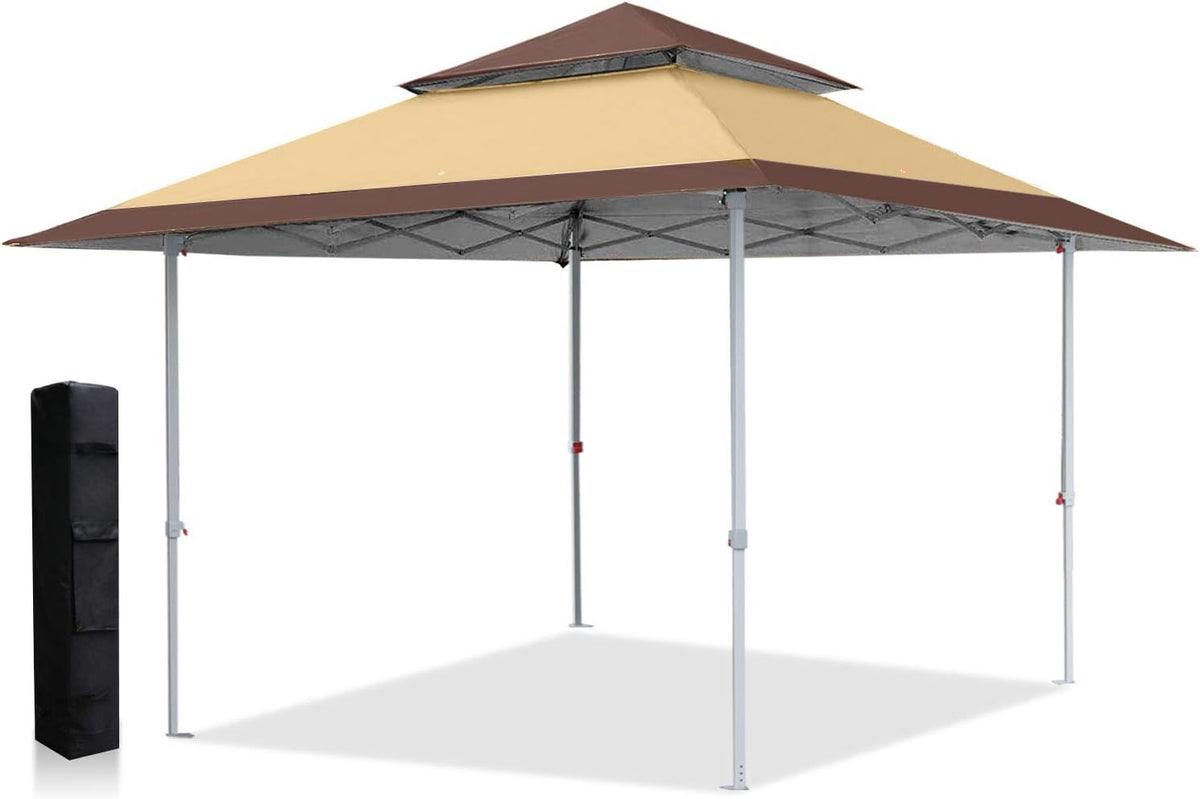 13x13 Pop Up Canopy Tent, Dark Gray S730732
