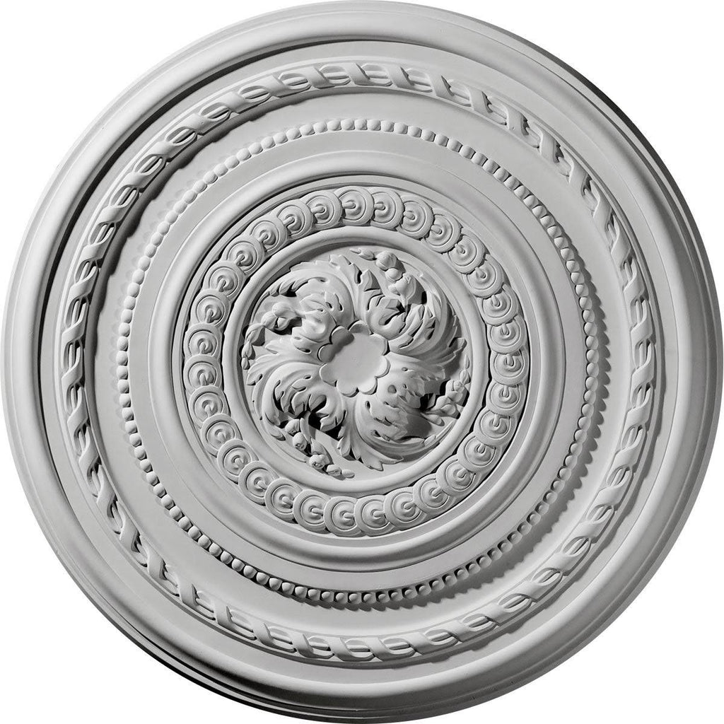 26 1/4x22OD x 1 1/2x22P Pearl Ceiling Medallion, Hand-Painted Flash Copper Y803