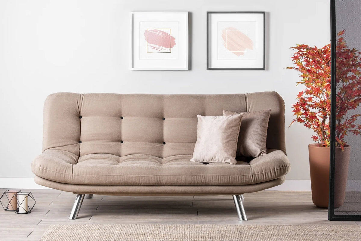Armless Futon Sofa Sleeper Sofa M8696