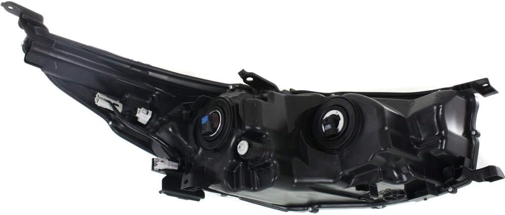 Smoked Chrome Accent Headlight Assembly Driver Side I11164