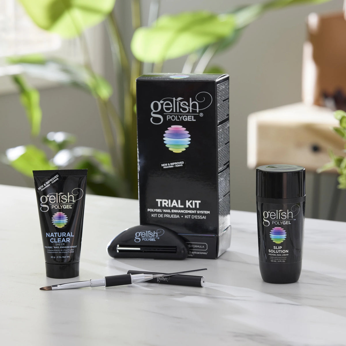 PolyGel Trial Kit & Trio Gel Polish Essentials E2787