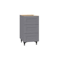 3-Drawer Base Cabinet in Gray M54222