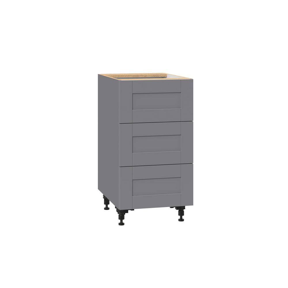 3-Drawer Base Cabinet in Gray M54222