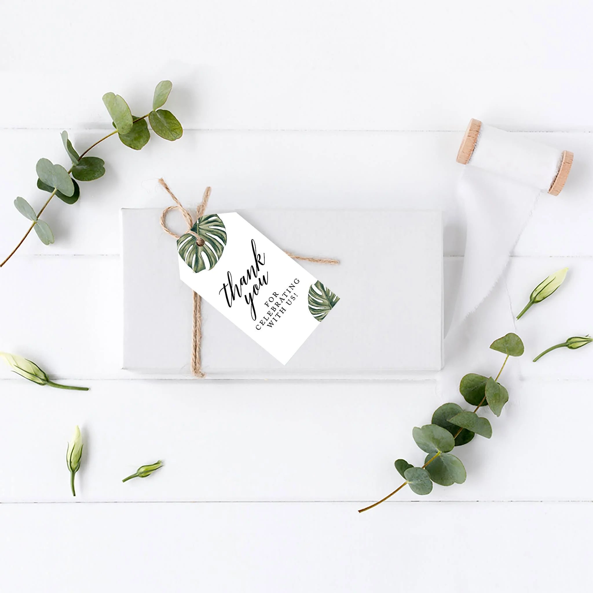 100-Pk Cardstock Gift Tags H401640