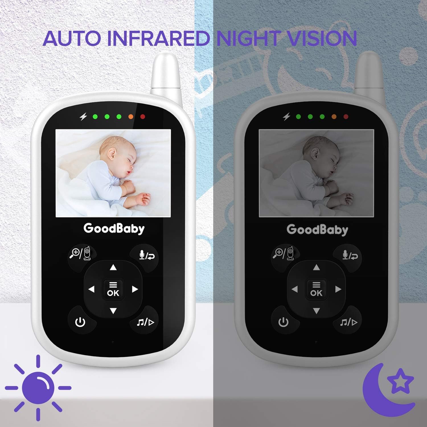 Video Baby Monitor with Camera and Audio E793