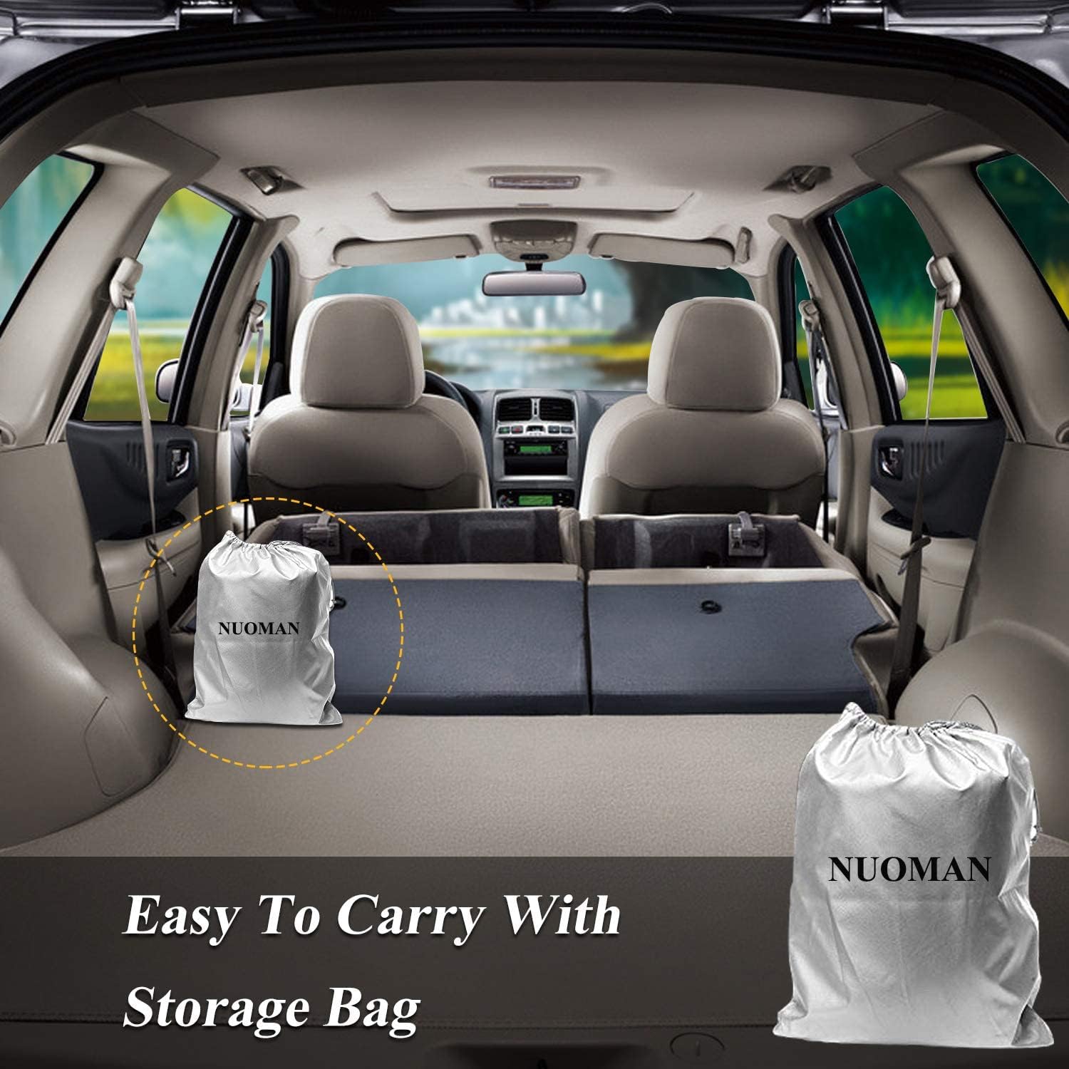 6 Layers Waterproof Cotton SUV Car Cover with Zipper D63610