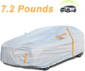 6 Layers Waterproof Cotton SUV Car Cover with Zipper D63610