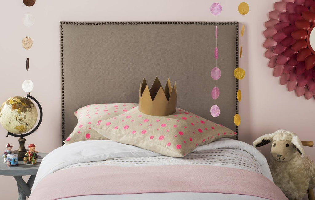 Taupe Headboard-Full U446