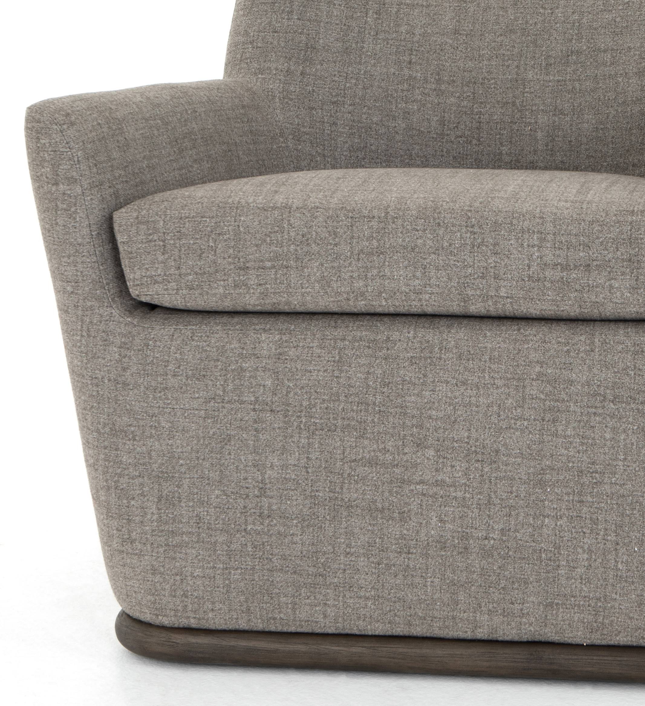 Highland Charcoal Swivel Chair M2473
