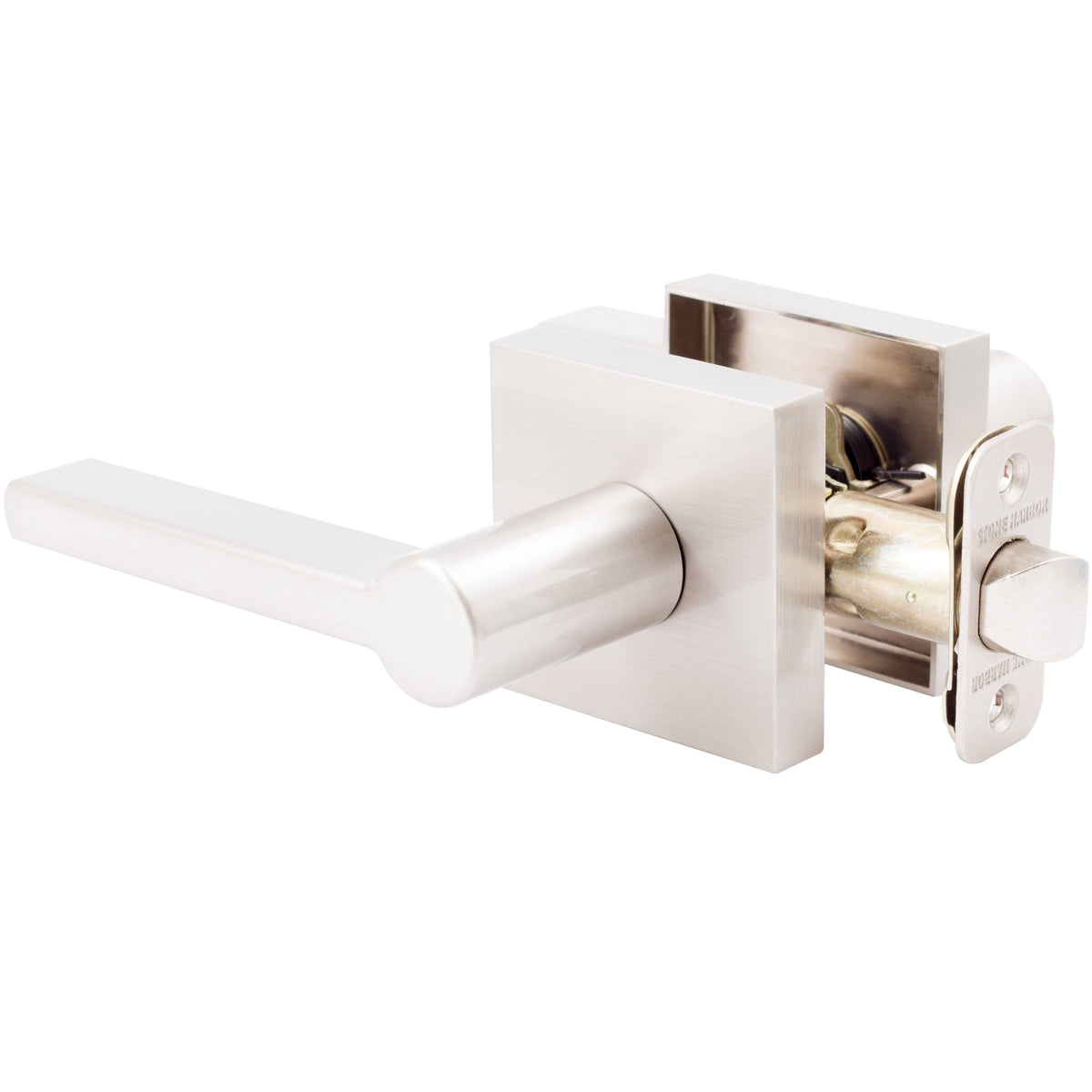 Satin Nickel Passage Door Lever N244621