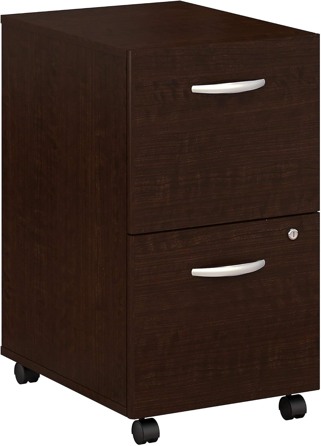 2 Drawer Mobile File Cabinet Mocha Cherry I789