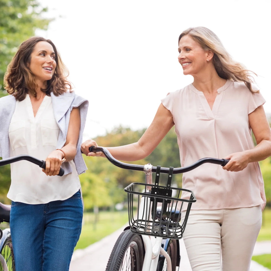 Metal Bike Handlebar Basket A87668