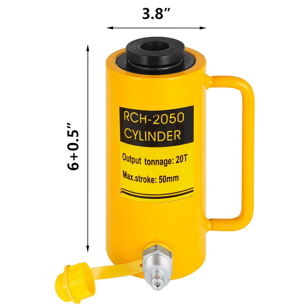 20T 2Inch Hollow Single Acting Hydraulic Ram Cylinder S45445