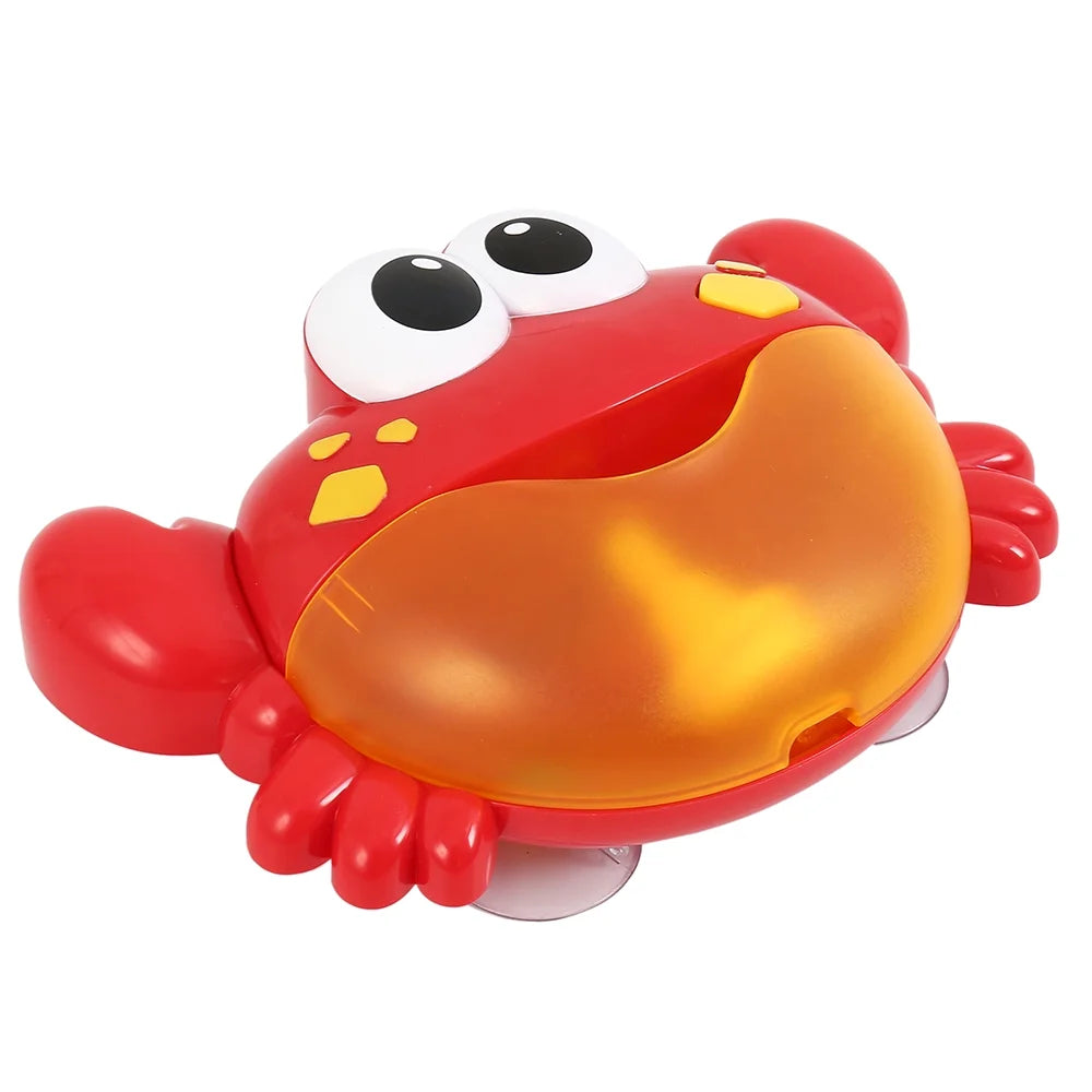 Red Crab Bubble Machine with Music V100