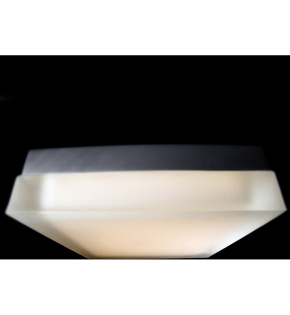 Titanium LED Square Flush Mount U393