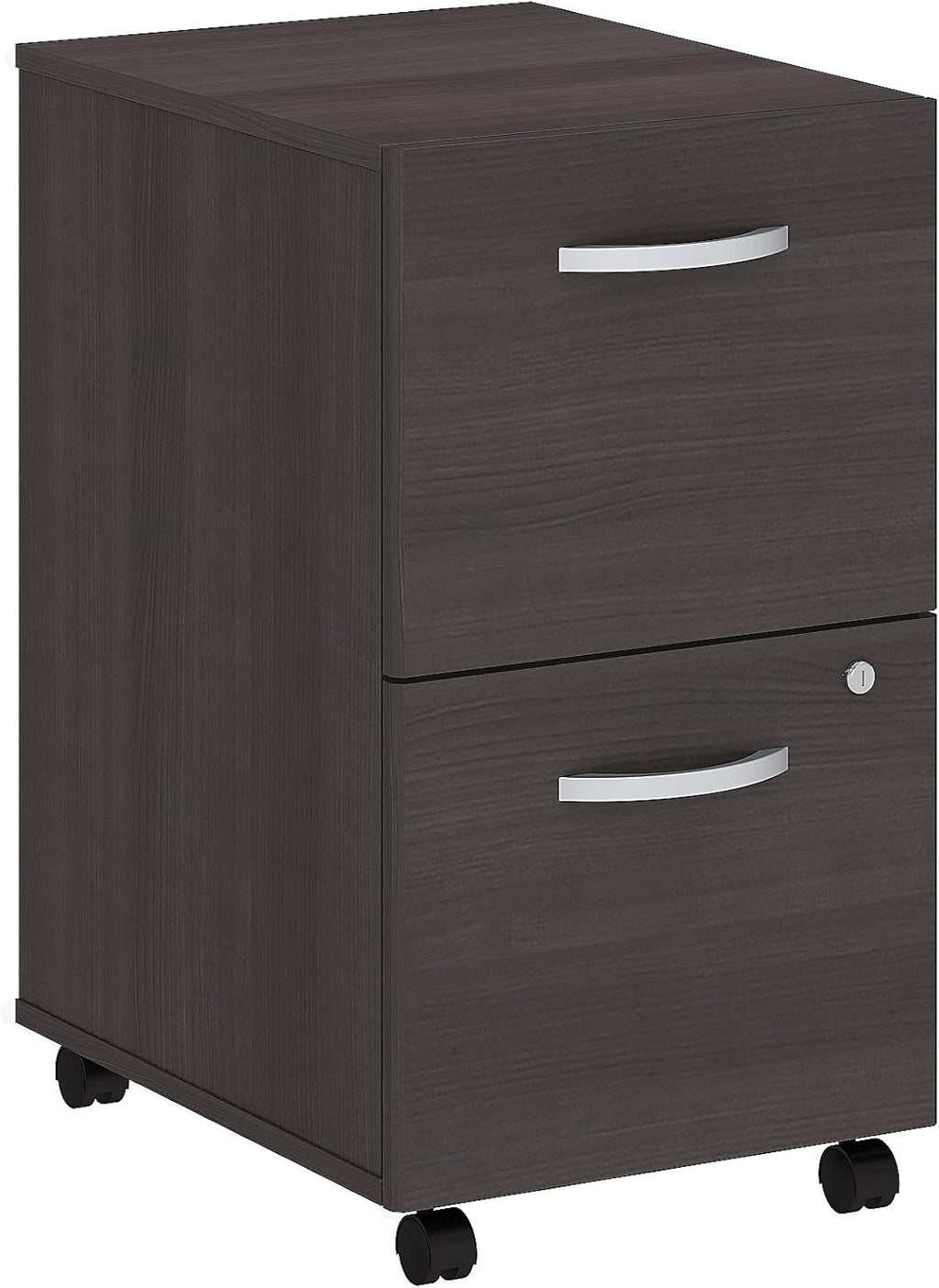2 Drawer Mobile File Cabinet Mocha Cherry I789