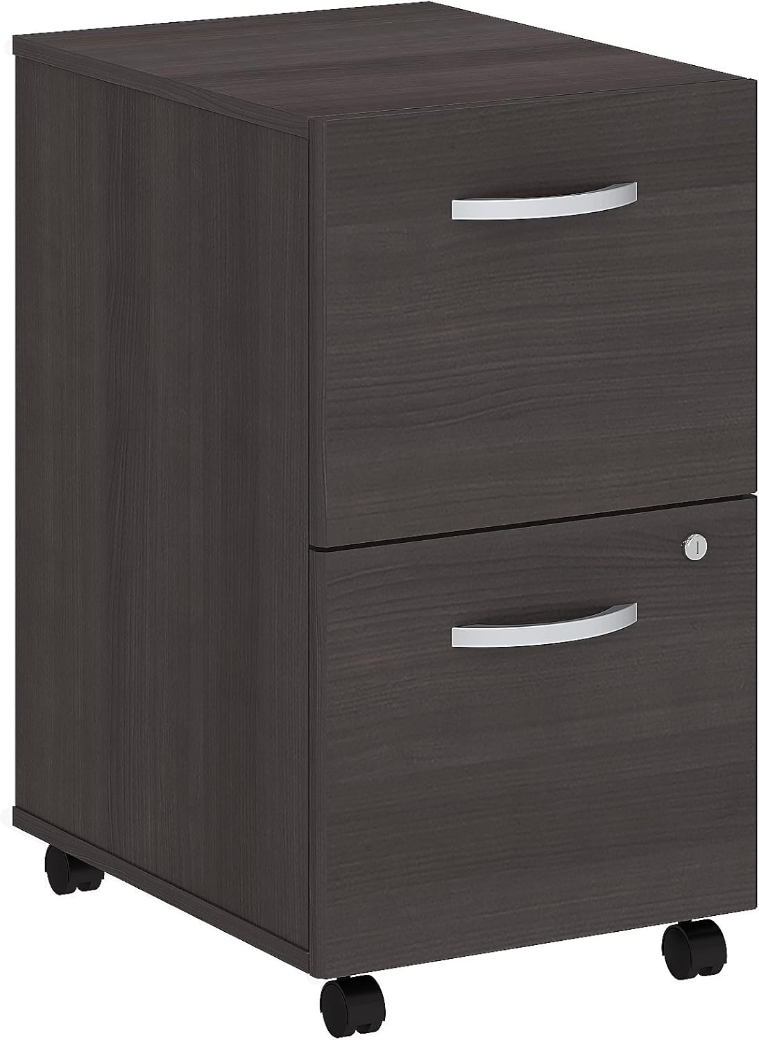 2 Drawer Mobile File Cabinet Mocha Cherry I789